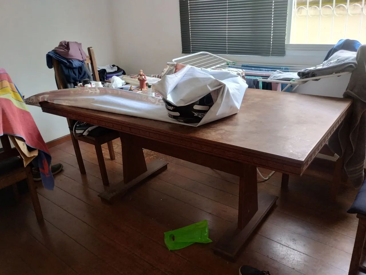 Mesa madeira maciça em sucupira  - Foto 3