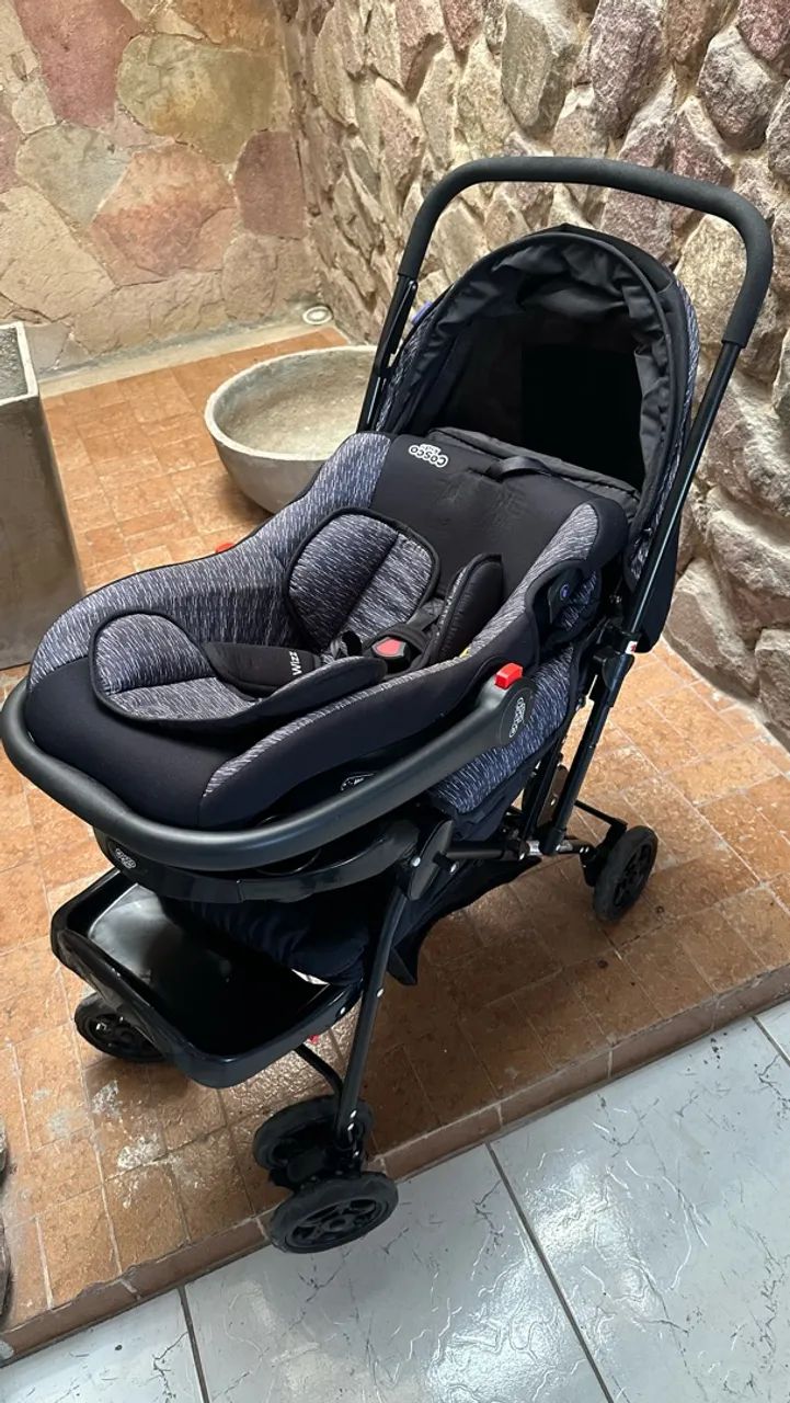 KIT CARRINHO DE BEBE + BEBE CONFORTO - Foto 4