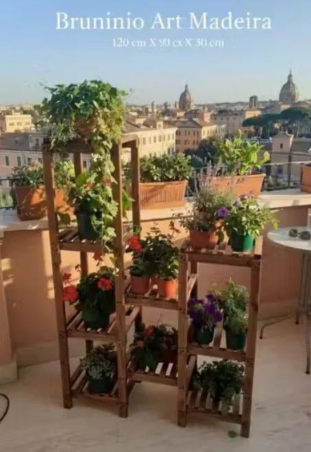 Porta plantas para véranda pinus - Foto 2