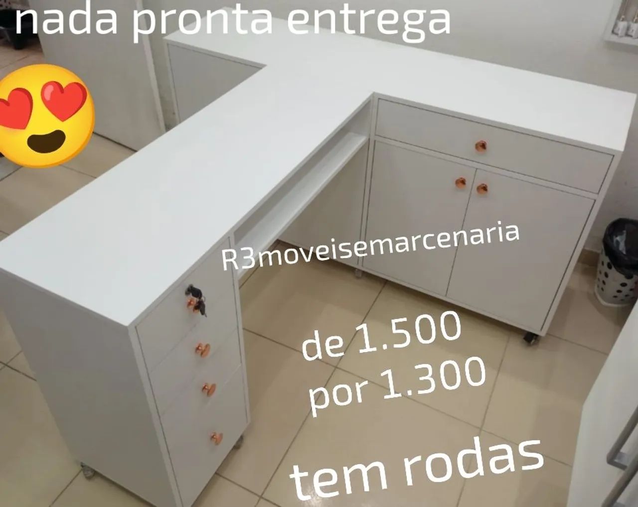 Mesa em L  - Foto 2