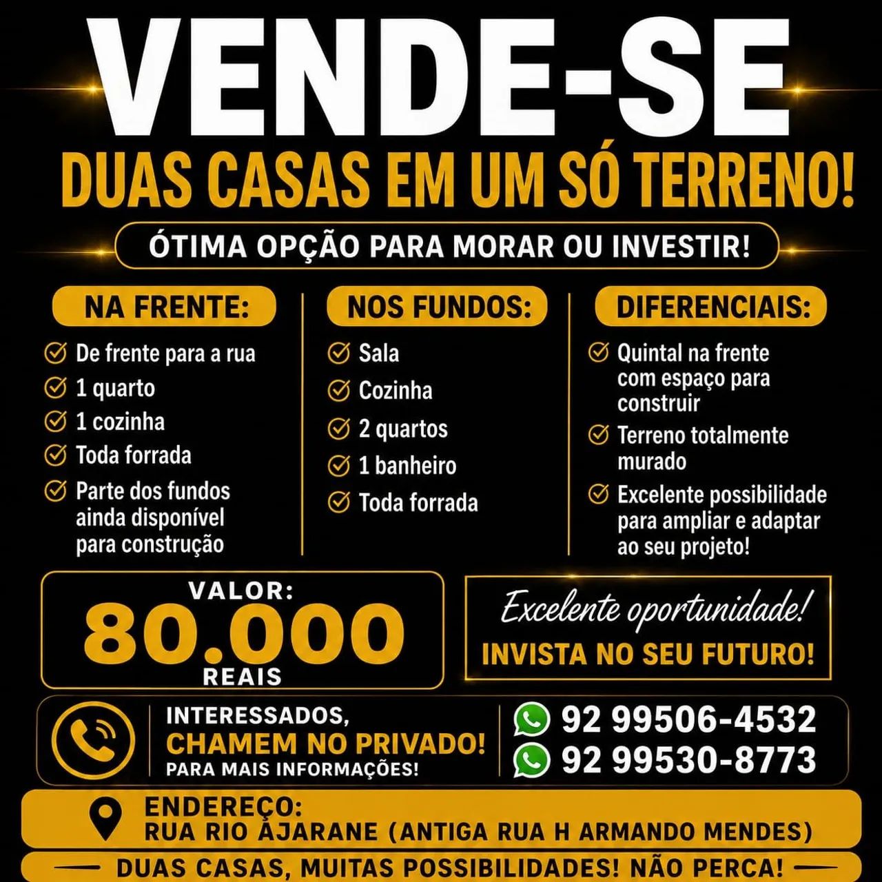Vendo está casa