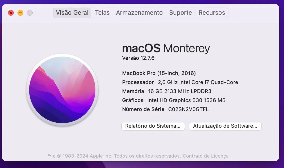 MacBook Pro 16 Polegadas - Foto 5