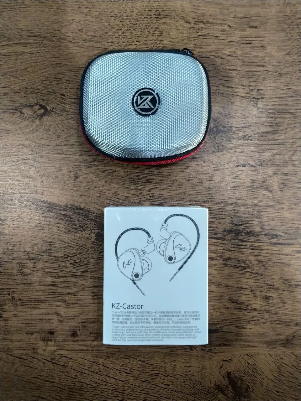Fone Profissional KZ Castor Harman Versão Bass - Grátis Bag - Lacrado! - Foto 5