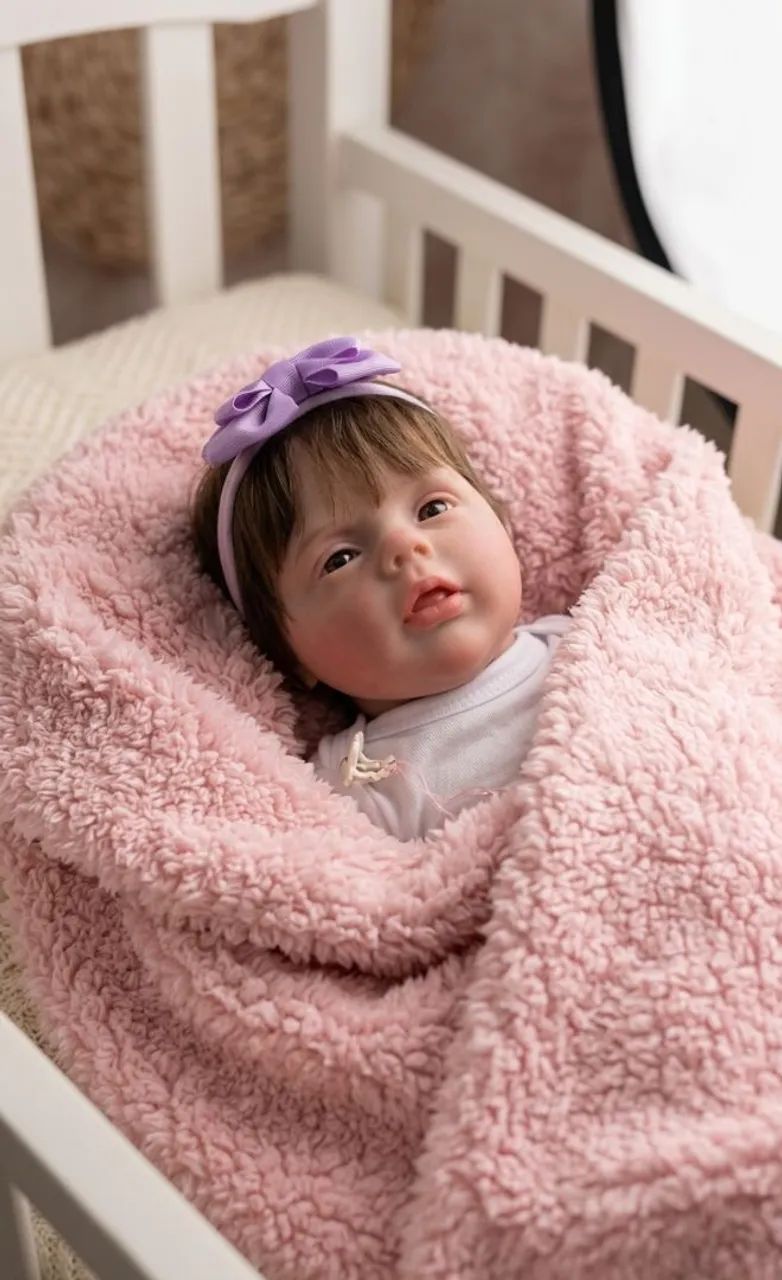 Bebê Reborn Molde Sherry - Foto 4