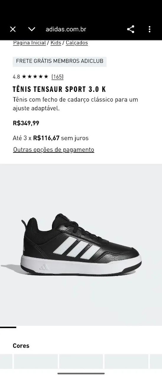 Tênis Adidas infantil ORIGINAL NUMERO 32 - Foto 4