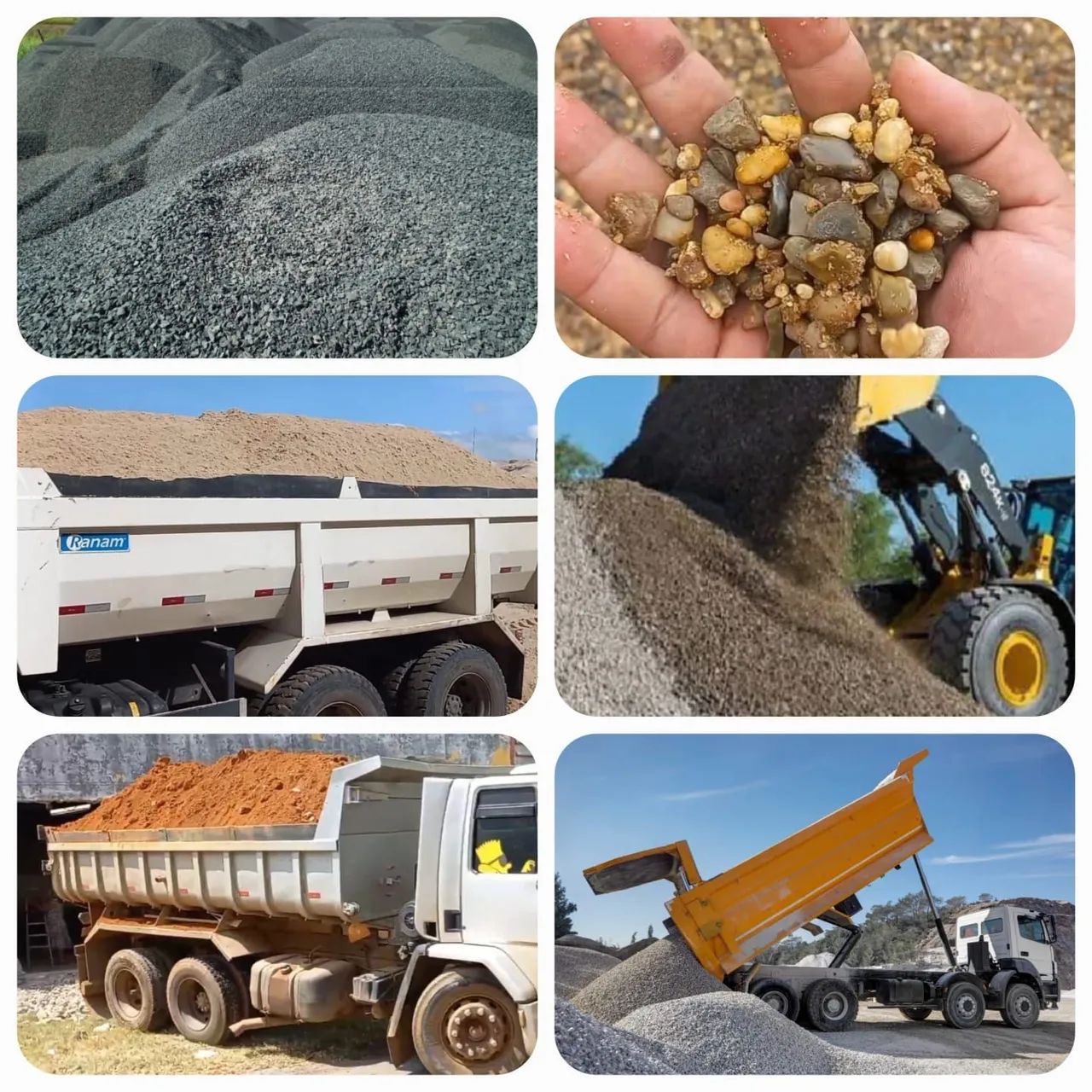 Sand for landfills