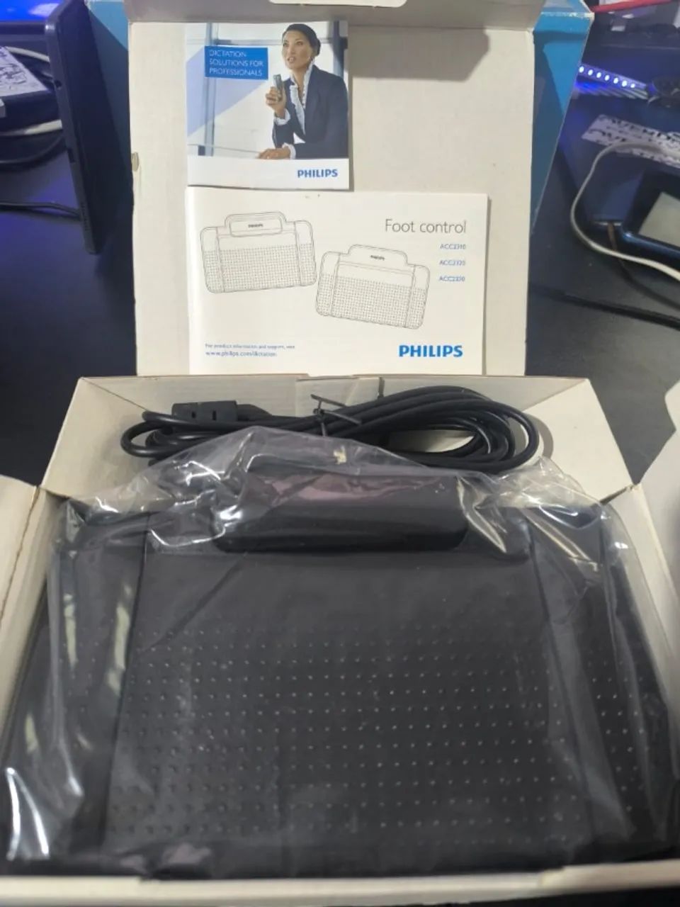 Philips Foot Control USB ACC2310 - Pedal Diagnostico - Foto 2