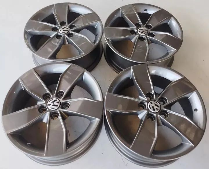 Rodas originais VW do Fox aro 15 5F - Foto 2