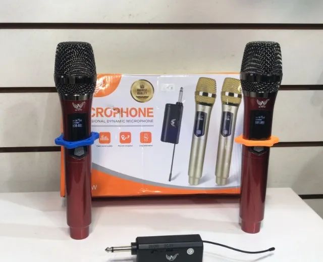 Microfones Sem Fio Com Painel Altomex M-997W/lukton ht-012 - Foto 2