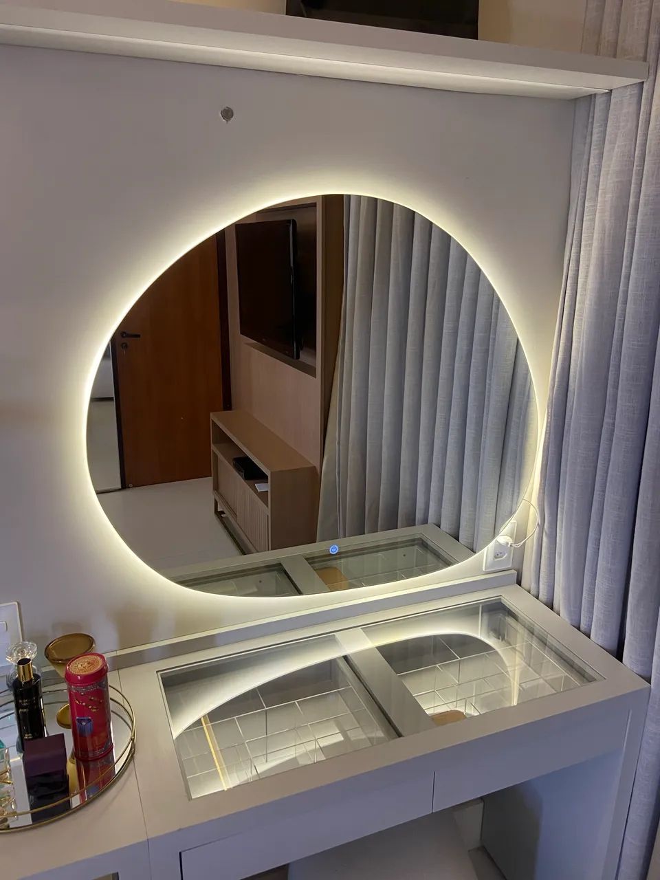 Espelhos com led e sem led 