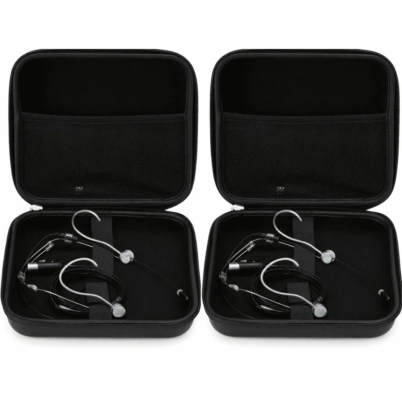 Kit 2 Microfone de headset omnidirecional Shure DuraPlex DH5 com conector TA4F - Preto - Foto 5