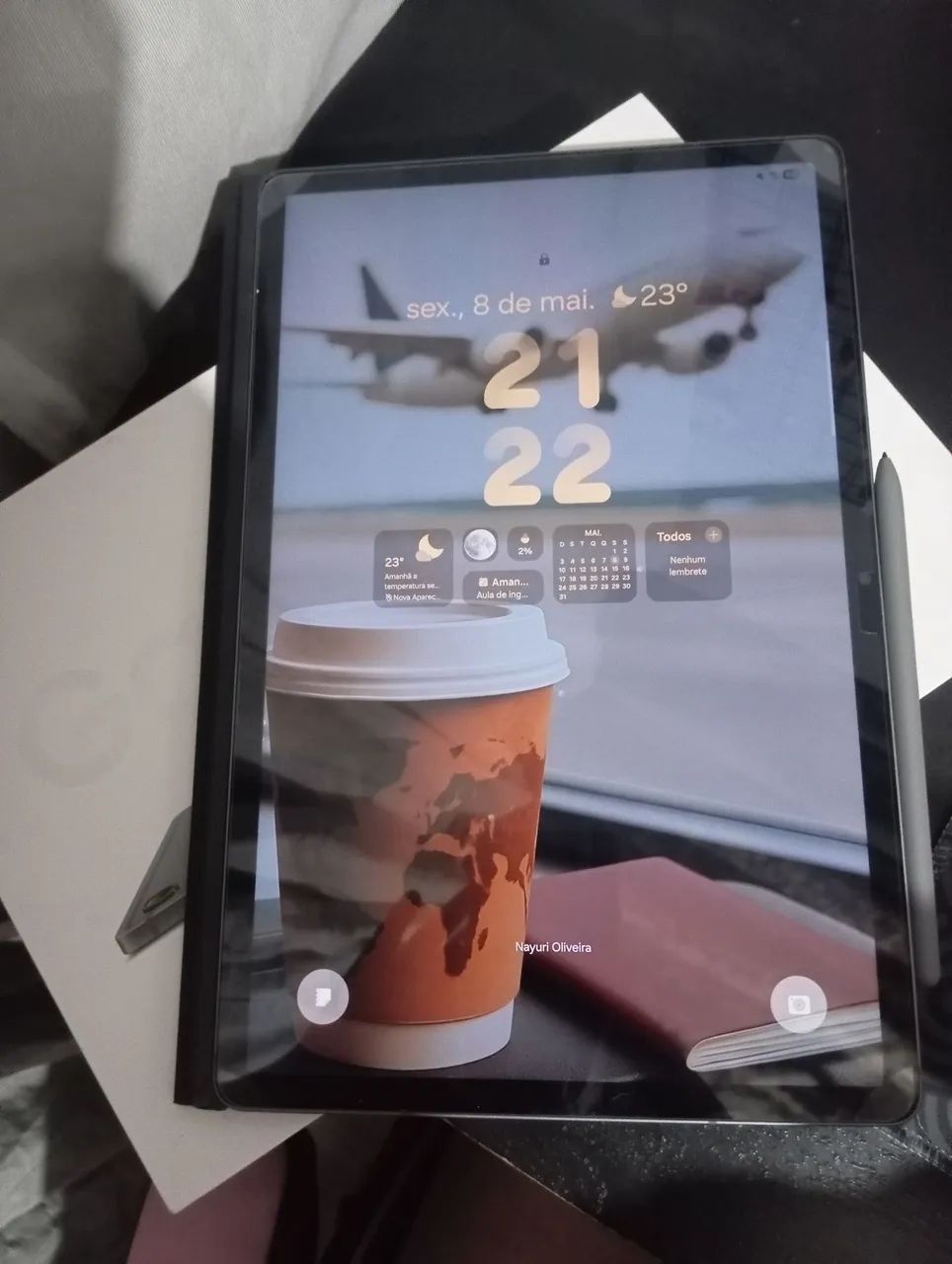 Samsung tab S9 FE+ 8GB RAM e 128GB de armazenamento  - Foto 3