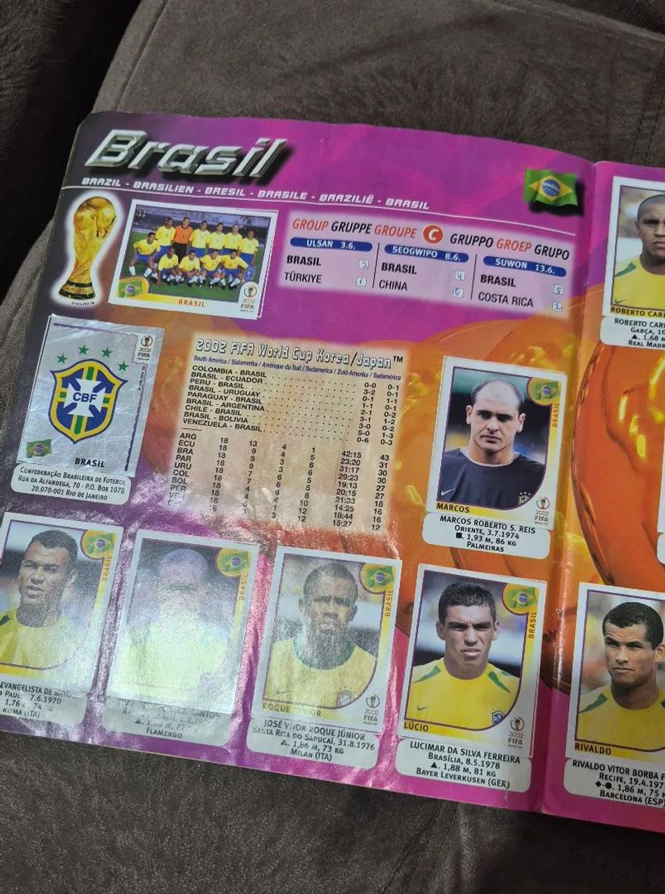 Álbum da Copa do Mundo de 2002 (Penta) - Foto 2