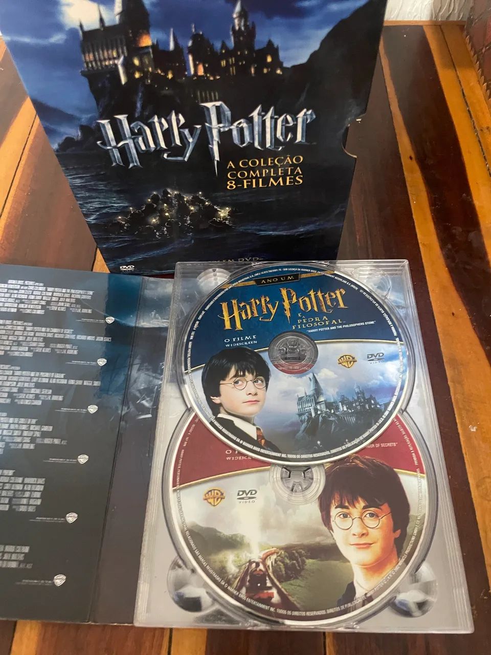 Box de Dvd?s Harry Potter - 8 filmes