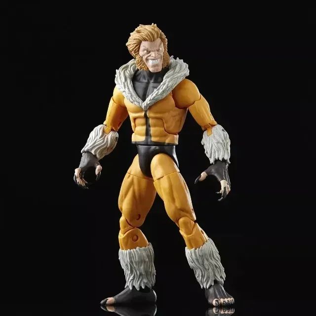 Boneco Marvel Legends X-men Dente De Sabre F3693 Sabretooth - Foto 4