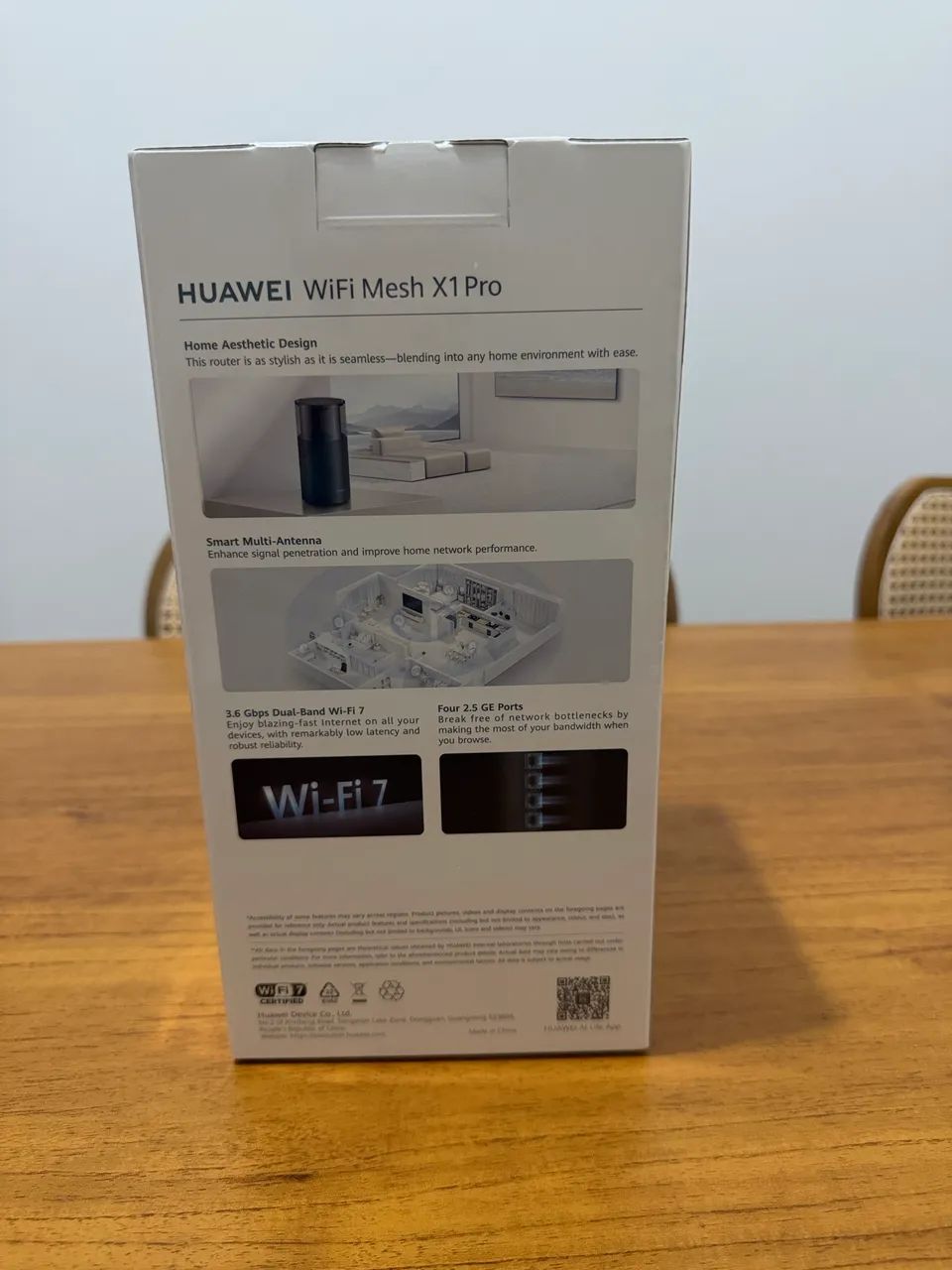 HUAWEI WiFi Mesh X1 Pro | Roteador | Wi-Fi 7 de Banda Dupla de 3,6 Gbps | Multiantena - Foto 2