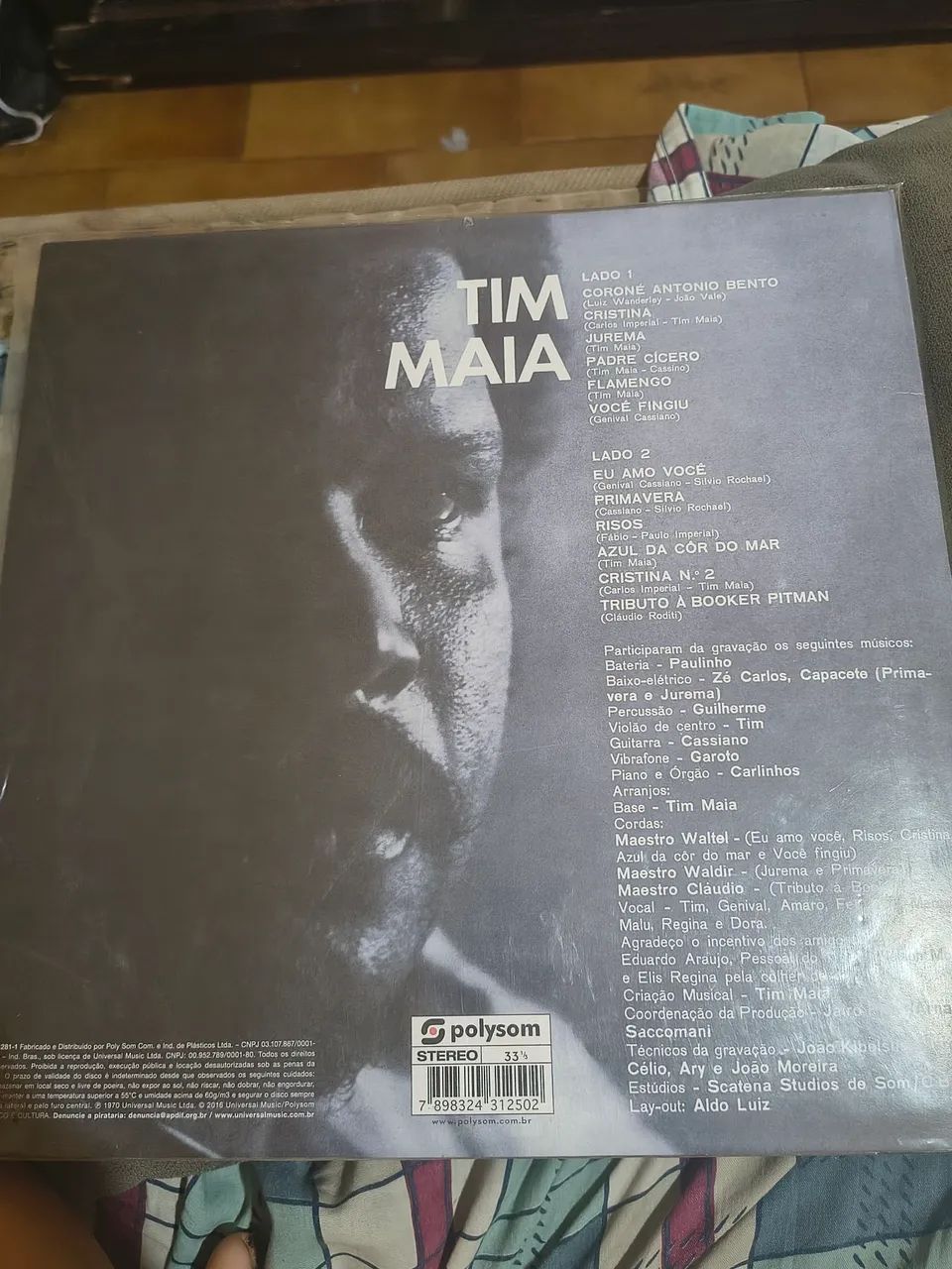 Vinil Tim Maia 1970 - Foto 3