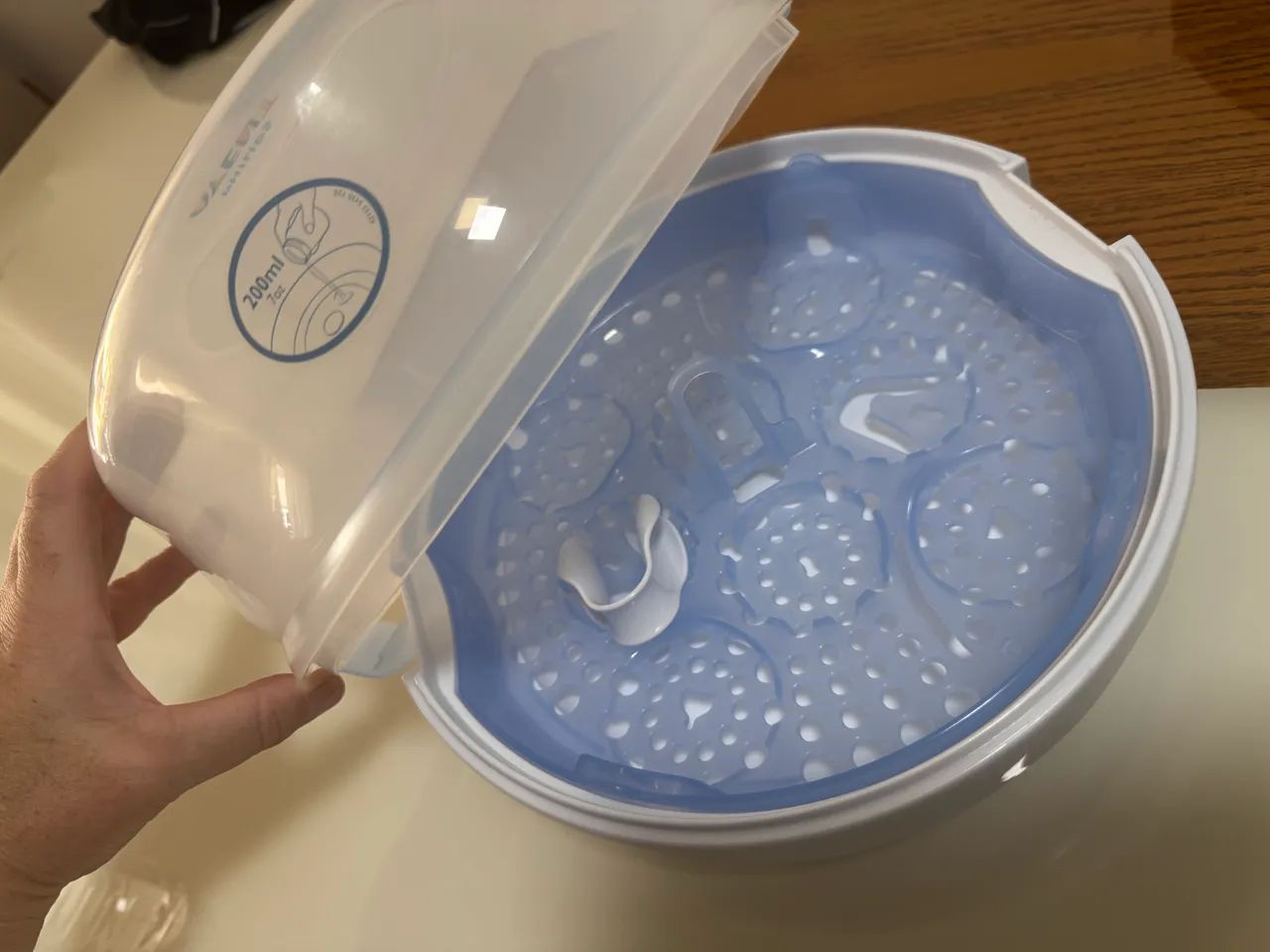 Esterilizador de mamadeiras e chupetas microondas Philips Avent - Foto 2
