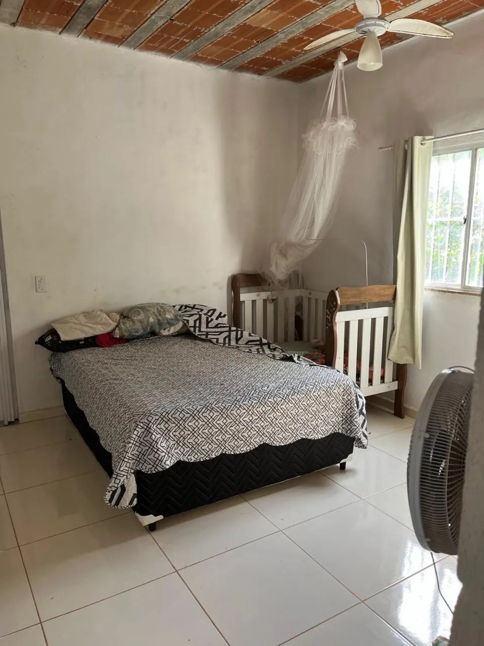 Cama box casal com bau  