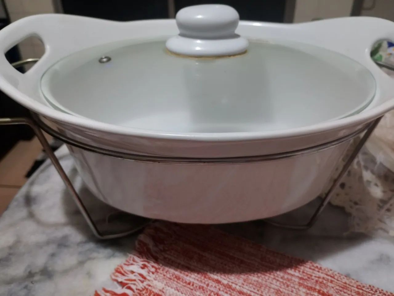 Rechaud  porcelana 50 reais 