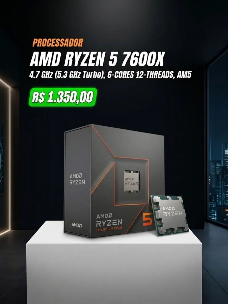Vende-se Ryzen 5 7600x