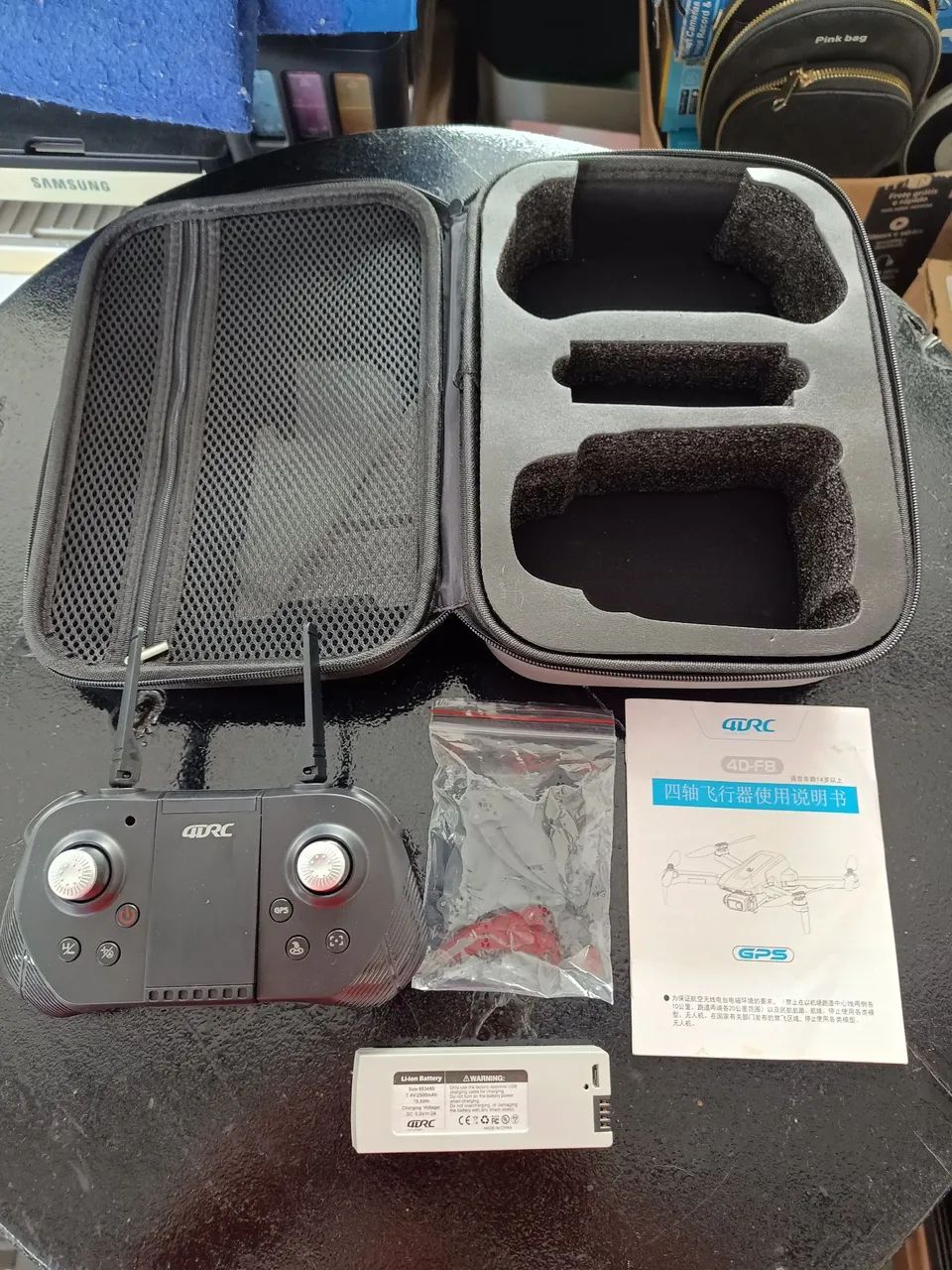 Vendo Transmissor controlador de controle remoto para 4DRC F4 Pro, 3-Axis Gimbal. LEIA.