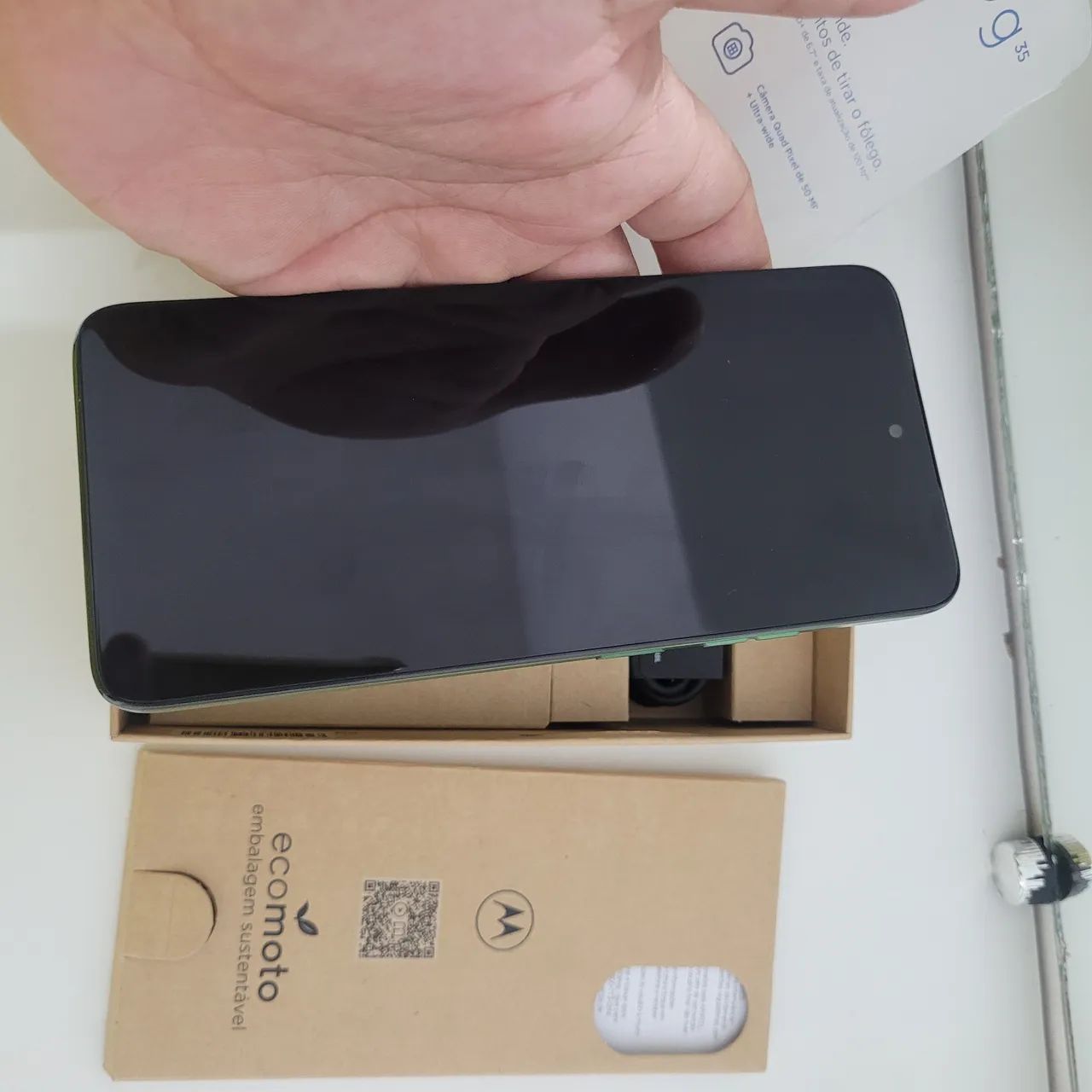 Moto g35 na caixa - Foto 2