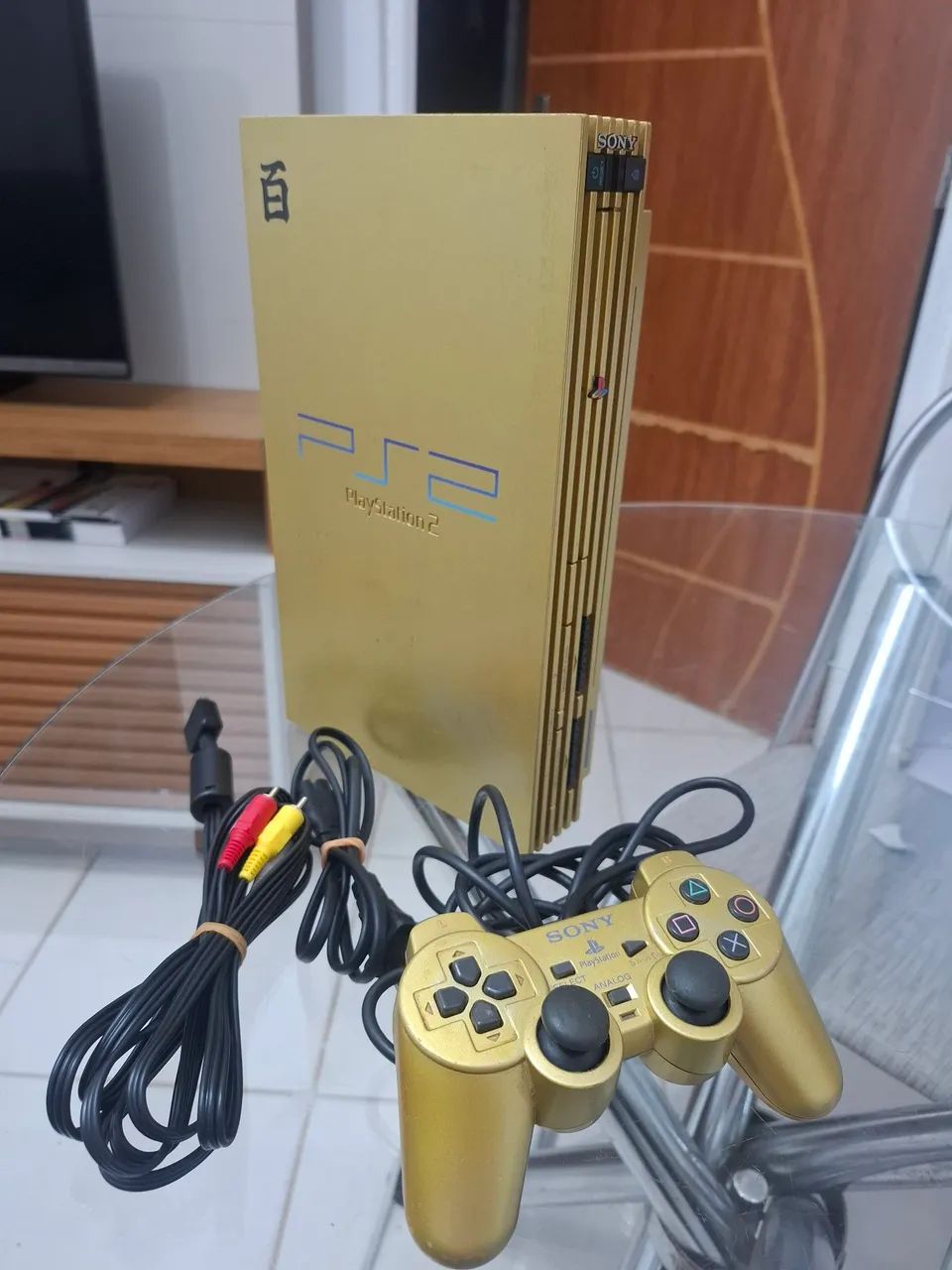 Ps2 fat dourado japonês - Foto 4