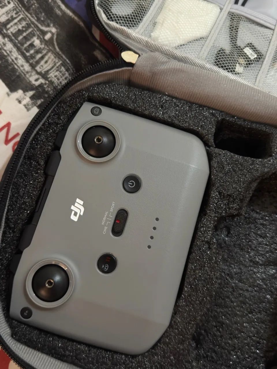 Drone DJI Mini 4k com pouco uso com maleta  - Foto 2