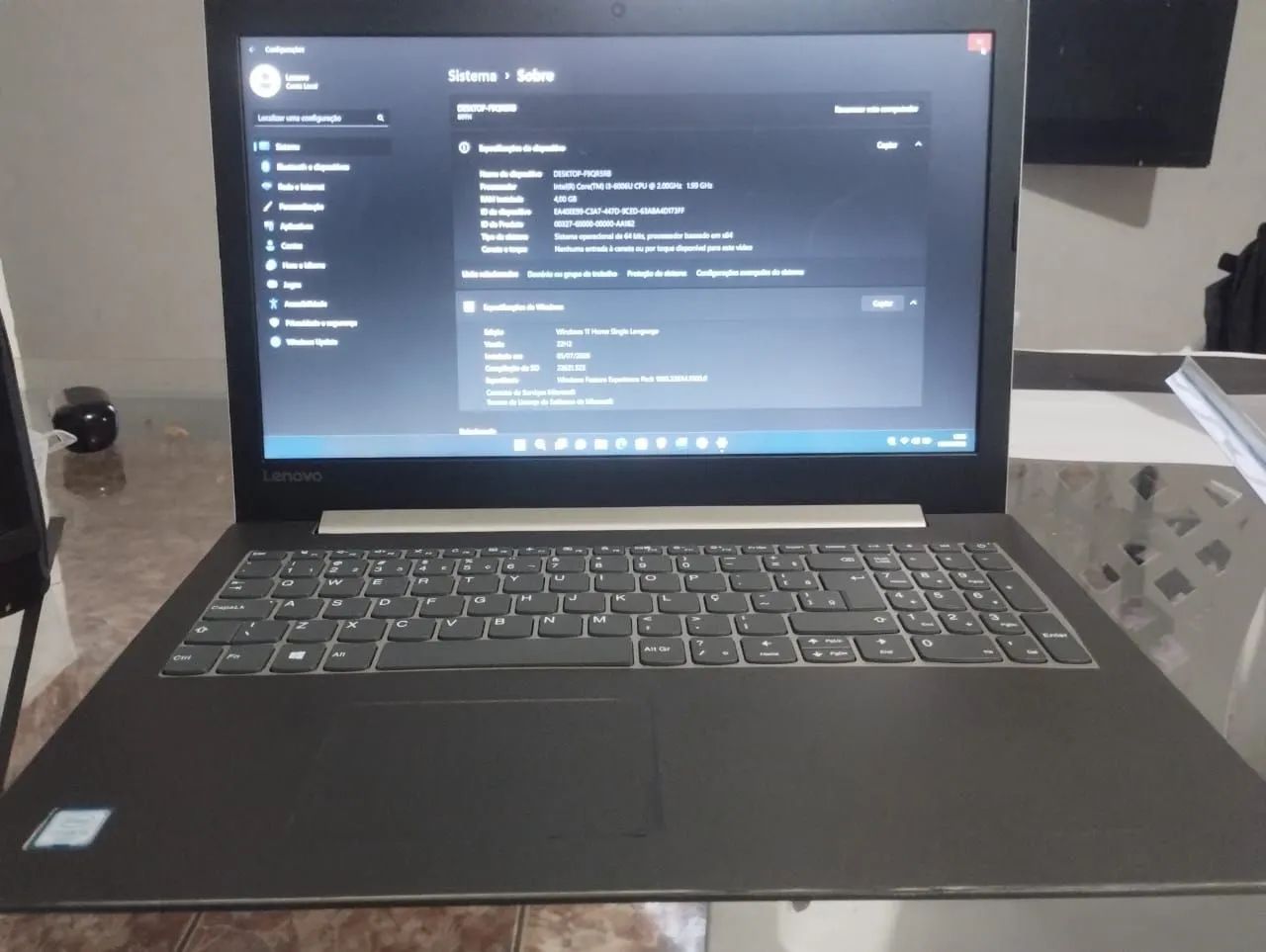 Notebook Lenovo