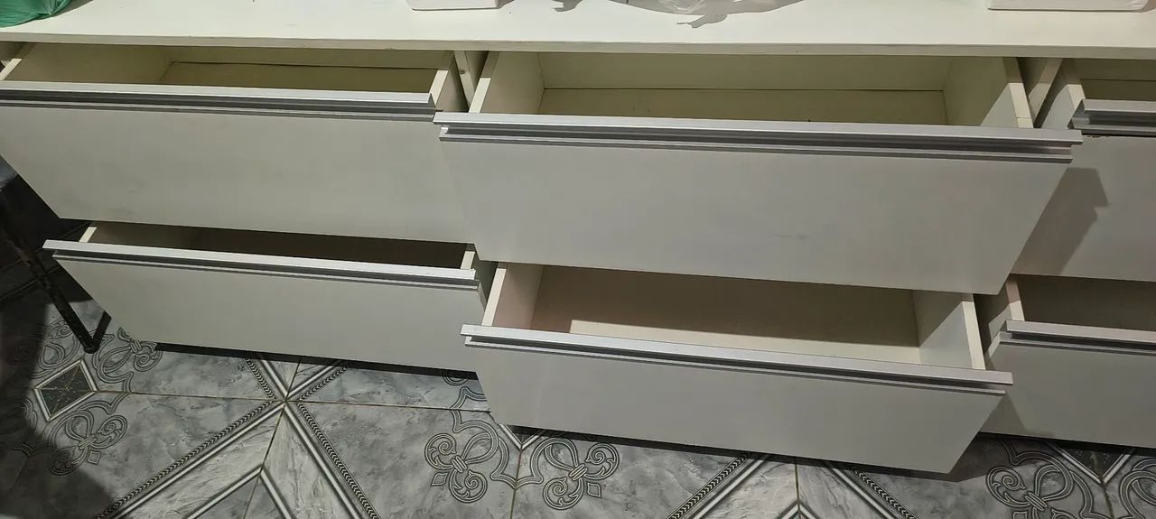 Gaveteiro de 6 gavetas MDF - Foto 4