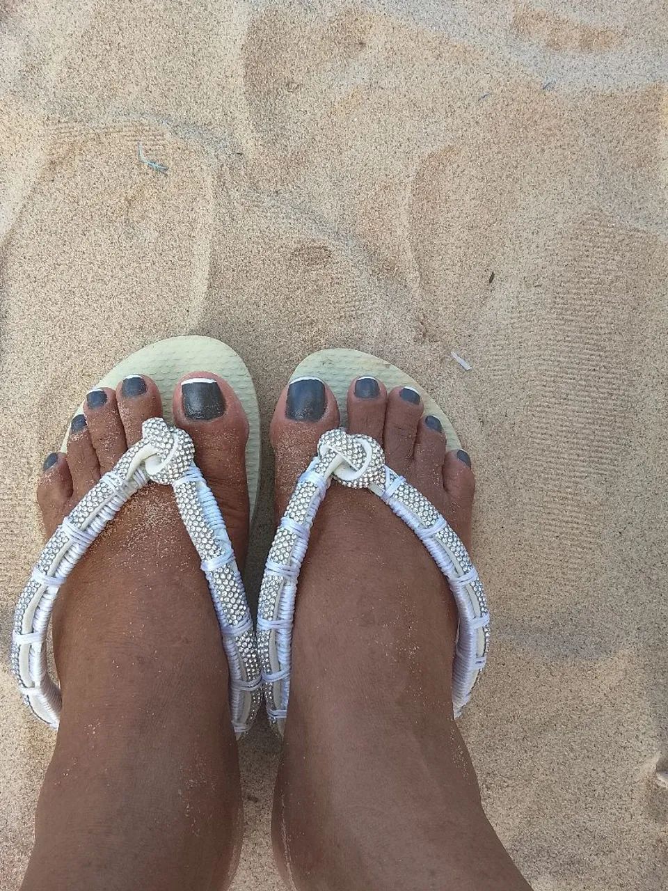 Sandália customizada - Foto 4