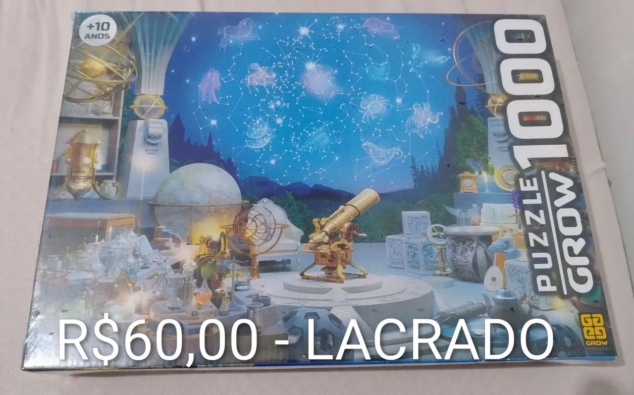 Quebra cabeça 1000 peças, constelações.