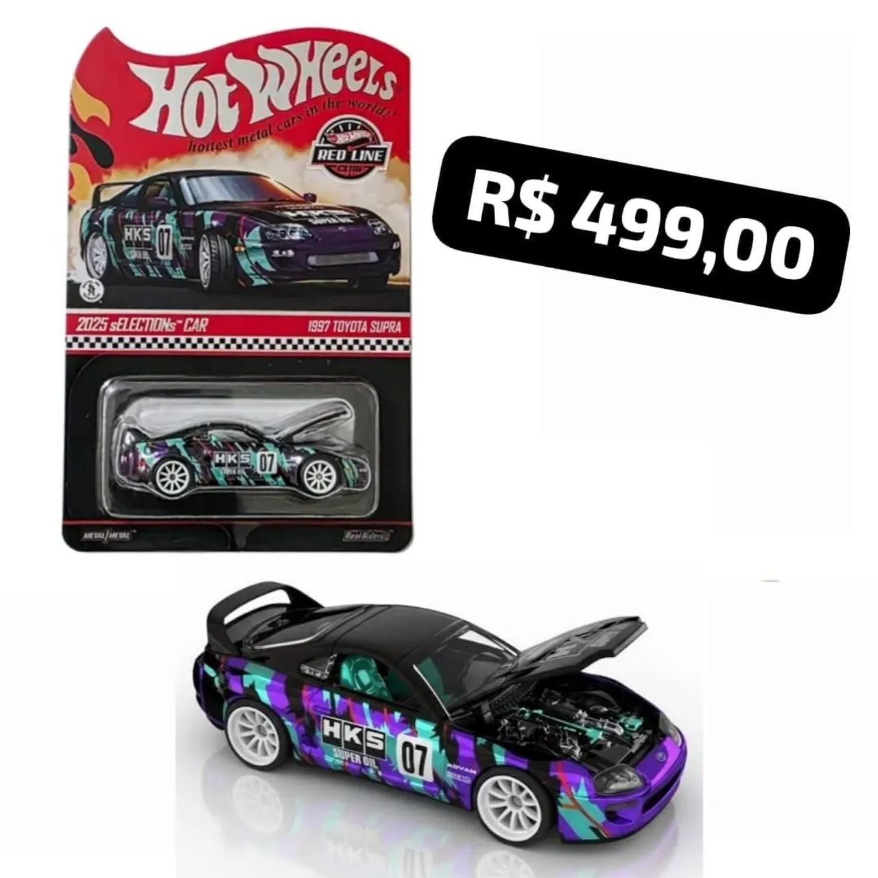 Hotwheels Toyota Supra HKS (RLC)