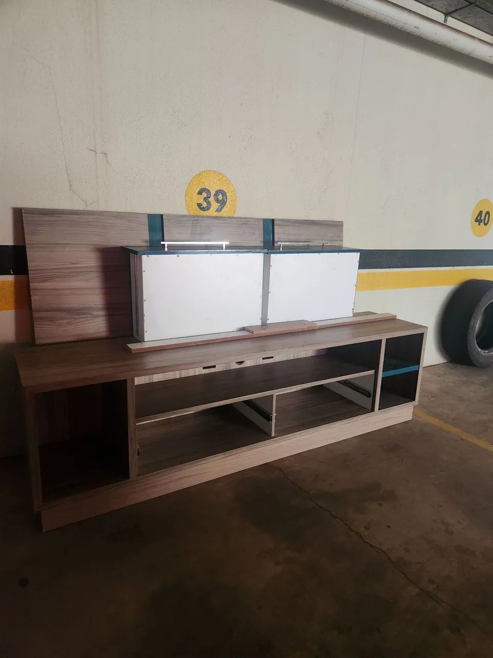 Rack e Painel MDF EXCELENTE ESTADO  - Foto 2