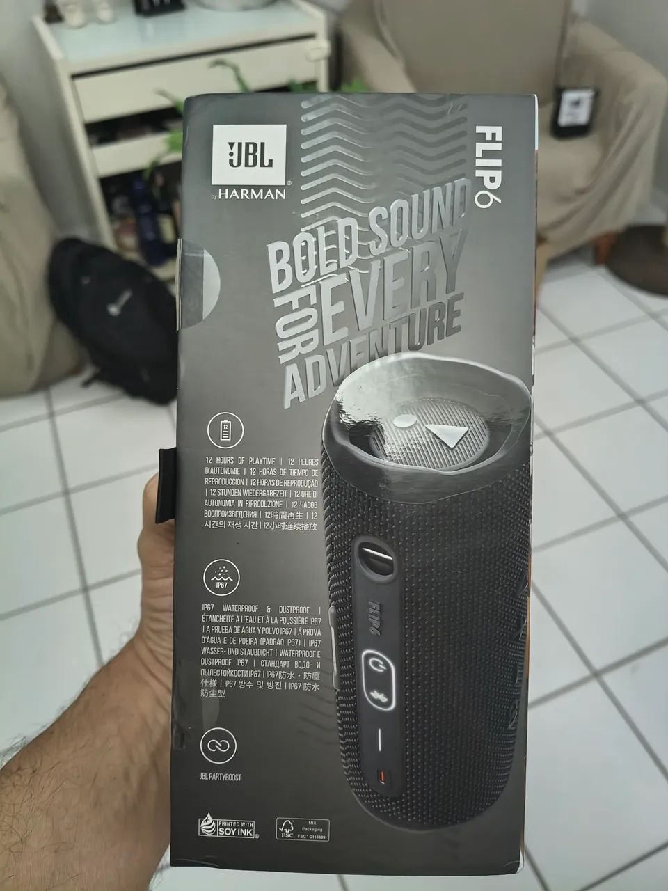 Caixa Bluetooth JBL Flip 6 - Foto 5