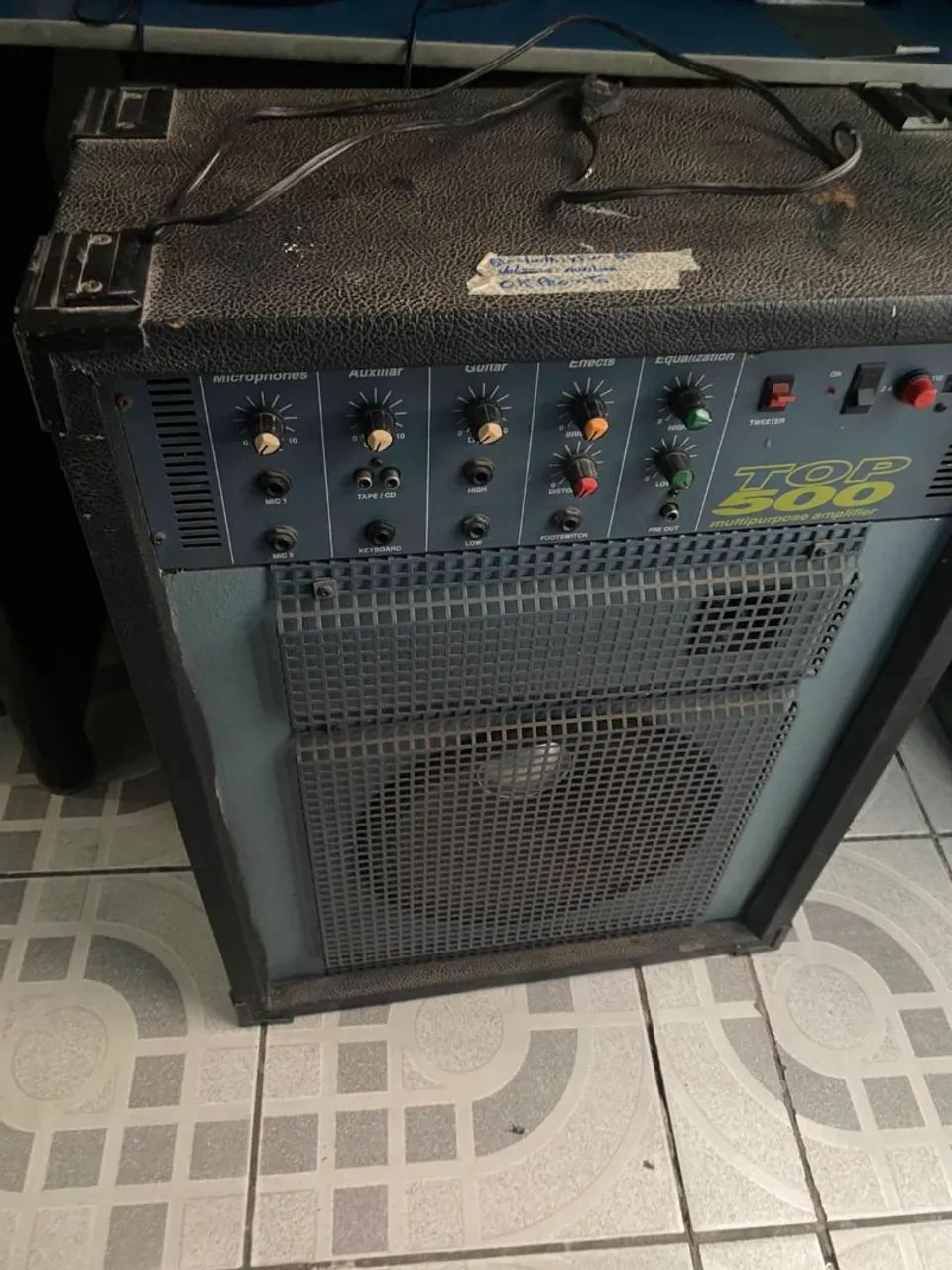 Caixa amplificada top 500 funcionando perfeitamente R$ 1000,00 - Foto 3