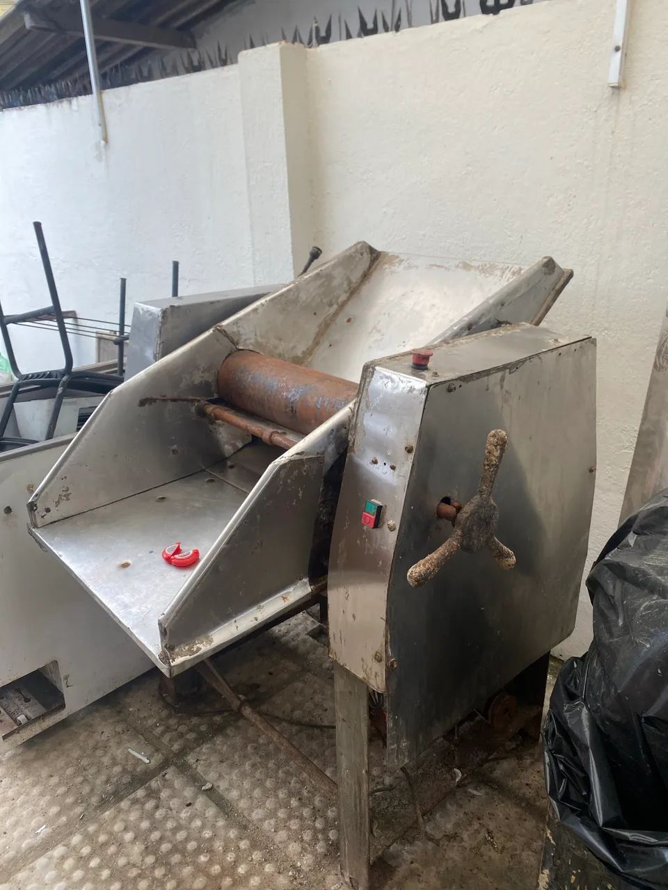 cilindro pra panificadora inox