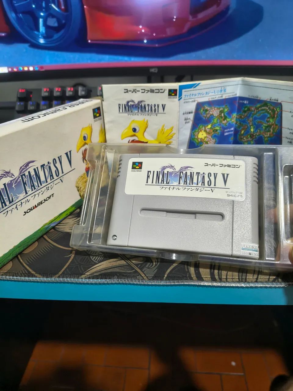 Final Fantasy V - Super Famicom (SFC) COMPLETO CIB - Jogos de