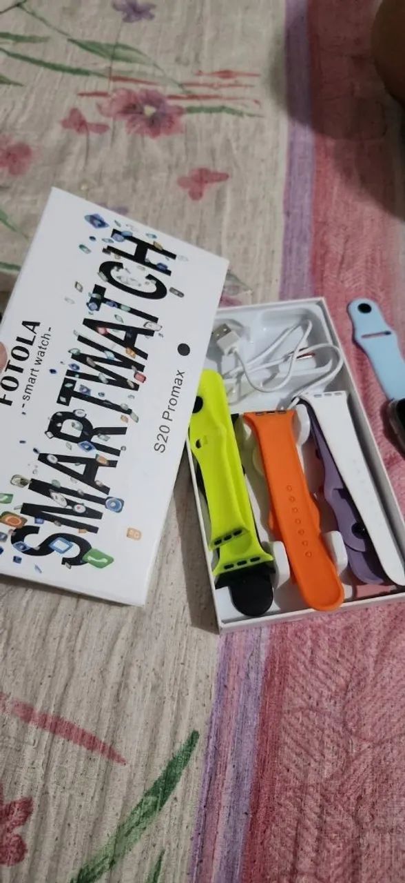 Smartwatch série 20 pro Max novo e vem com 7 pulseiras  - Foto 2