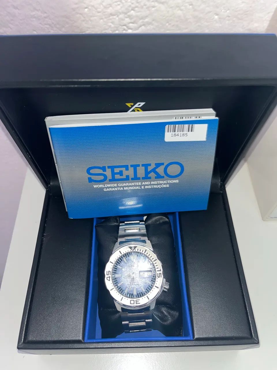 Relógio Seiko Prospex Save the ocean 