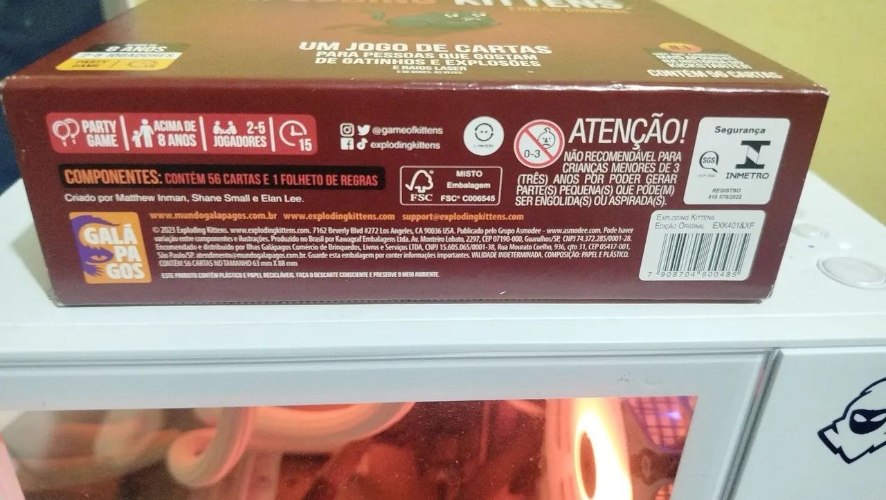 Exploding kittens jogo de cartas - Foto 5