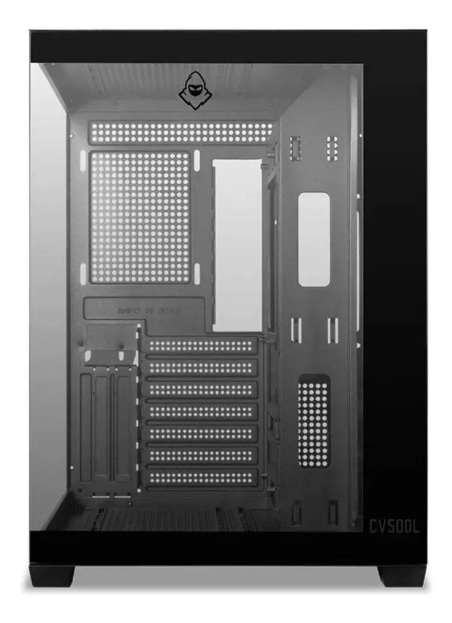 Gabinete Mancer CV500L Preto - Foto 2