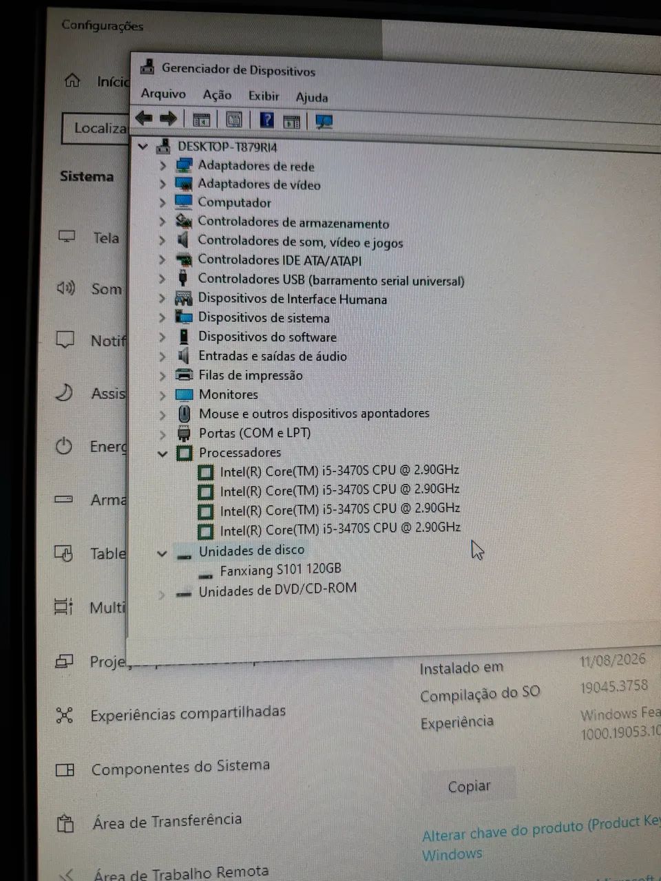 Computador i5 semi novo SSD Windows 10 Wi-Fi  - Foto 3