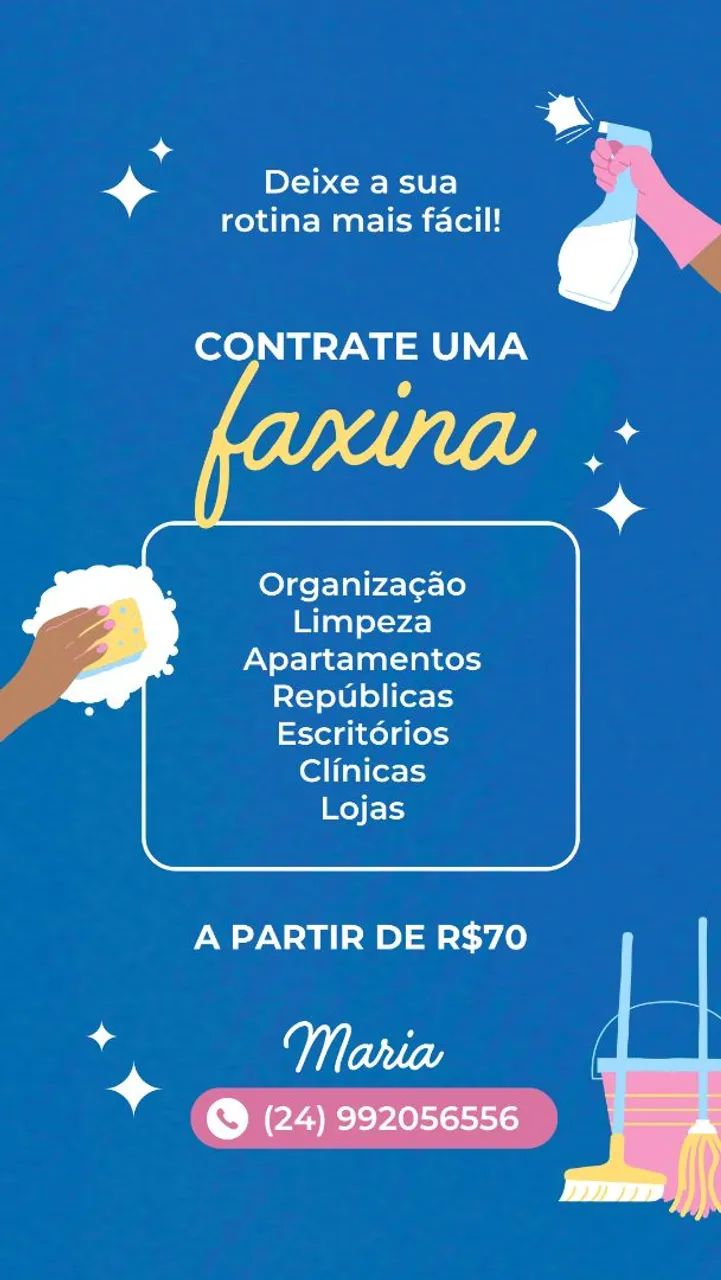 Diarista / Faxina 