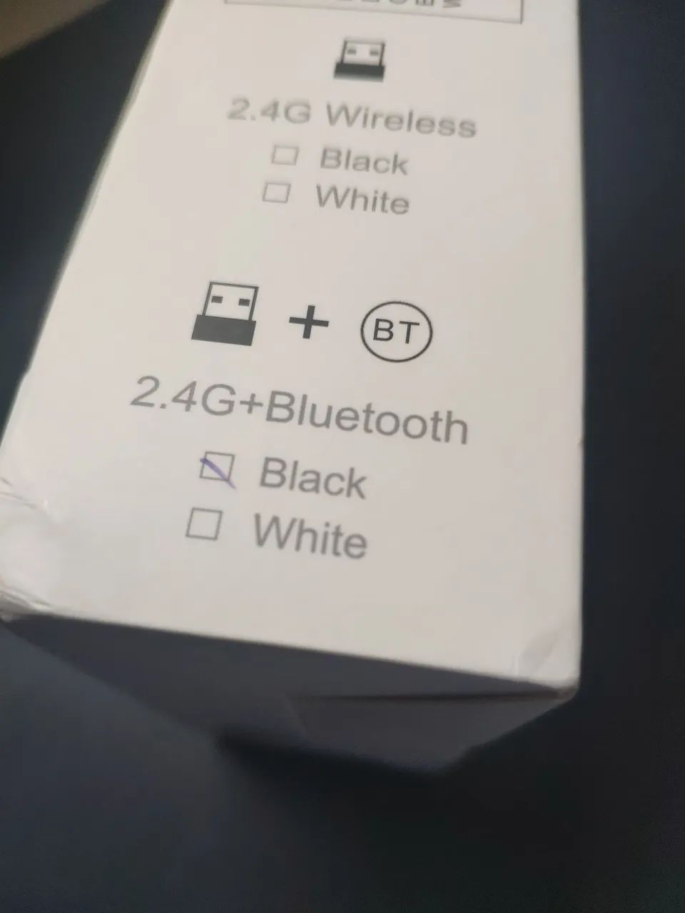 Mouse X8 Preto, 2.4G, bluetooth e fio. Novo! - Foto 3