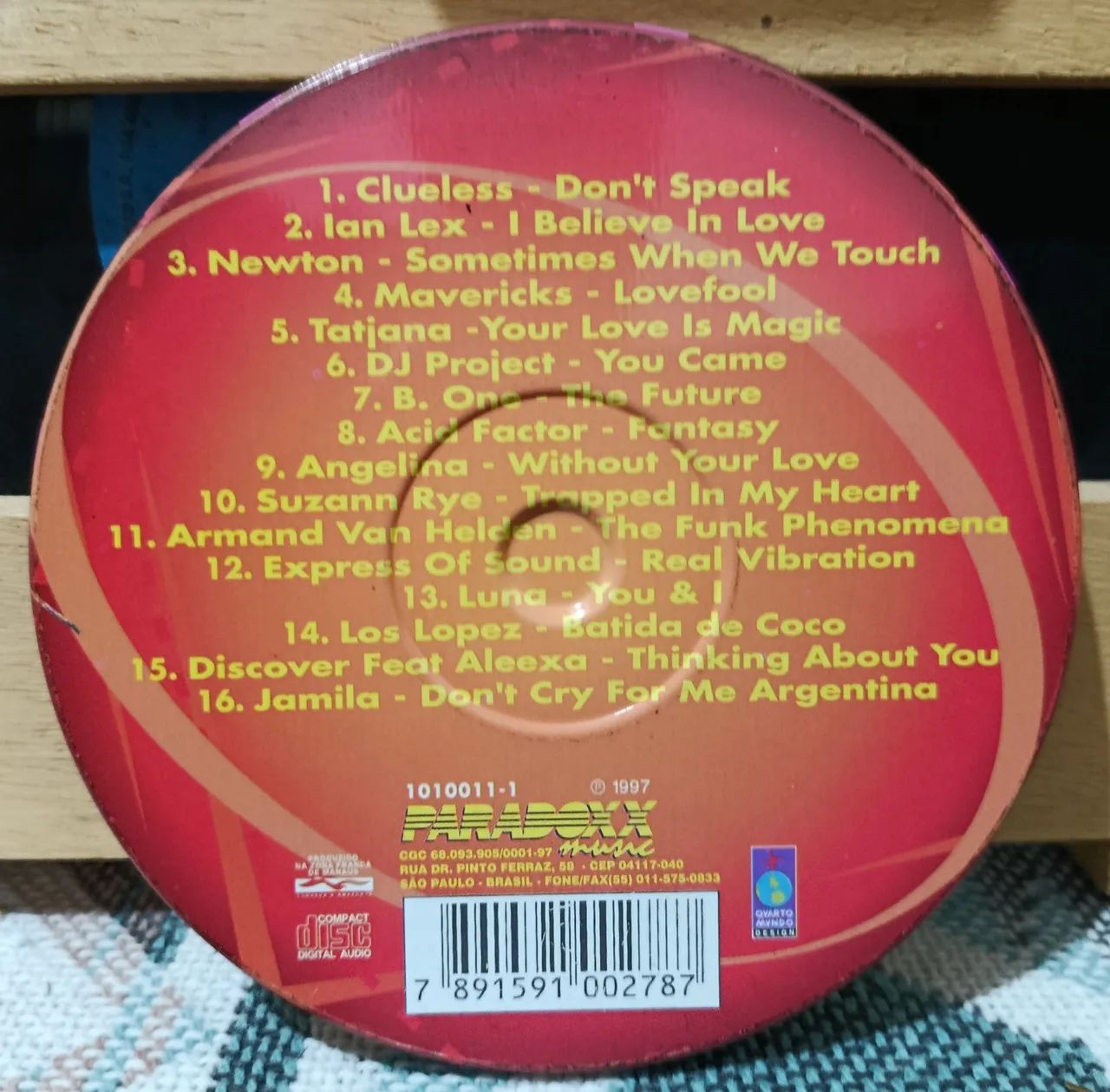 CD Special Reserve Paradoxx Music Embalagem na Lata  - Foto 3