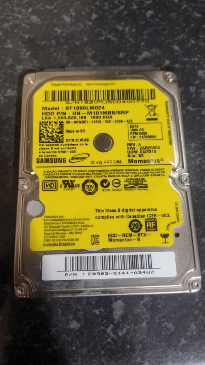HD 1000 GB - Foto 2