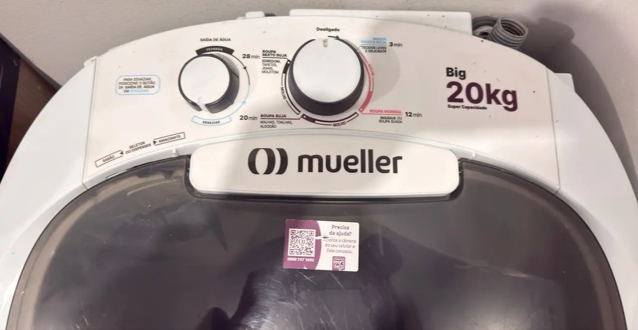 Tanquinho Mueller 20kg  - Foto 4
