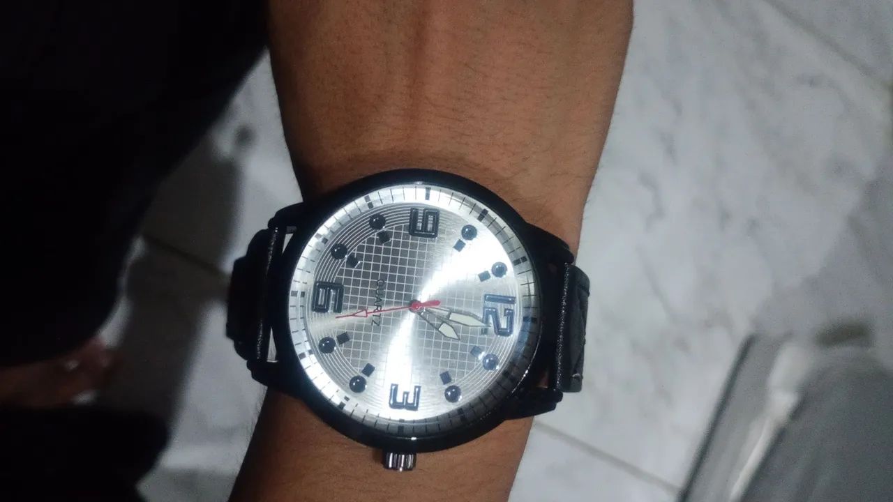 ? RELÓGIO MASCULINO QUARTZ ? NOVO E SEM USO! ? - Foto 2
